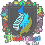 Sticker | Passion UA (Holo) | Budapest 2025