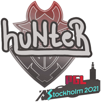 Sticker | huNter- | Stoccolma 2021