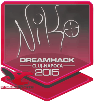 Sticker | NiKo | 클루지나포카 2015