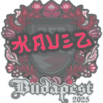 Sticker | kauez | Budapest 2025