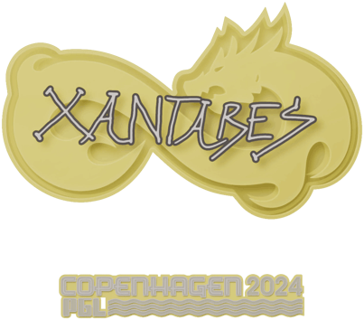 Sticker | XANTARES | Kööpenhamina 2024
