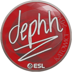 Sticker | dephh | Katowice 2019