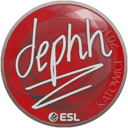 Sticker | dephh | Katowice 2019