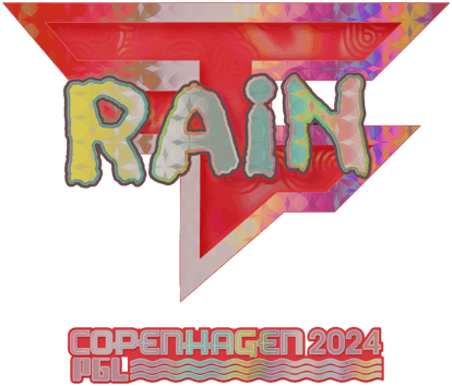 Sticker | rain (Holo) | Kopenhag 2024