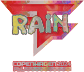 Sticker | rain (Holo) | Copenhagen 2024
