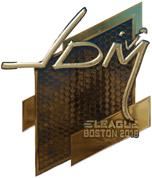 Sticker | jdm64 (Oro) | Boston 2018
