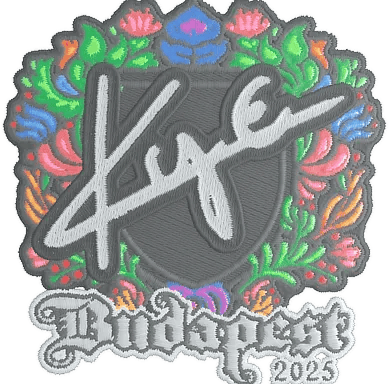 Naklejka | kye (haftowana) | Budapeszt 2025