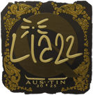 Sticker | Liazz (Gold) | Austin 2025 image