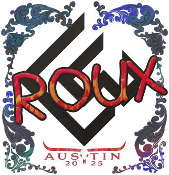 Sticker | ROUX (Olografico) | Austin 2025