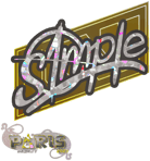 Sticker | s1mple (Glitter) | Paris 2023