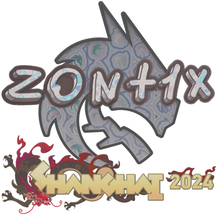Sticker | zont1x (โฮโล) | Shanghai 2024