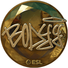 Sticker | bodyy (Gold) | Katowice 2019 image