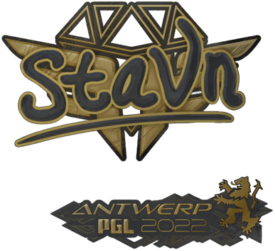 Sticker | stavn (kulta) | Antwerpen 2022