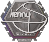 Sticker | kennyS | London 2018