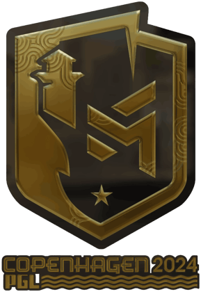 Sticker | PGL (dorada) | Copenhague 2024