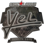 Sticker | yel (Foil) | Berlin 2019