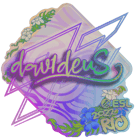 Sticker | dav1deuS (Holo) | Rio 2022 image