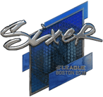Sticker | SIXER (Foil) | Boston 2018 image