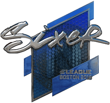 Sticker | SIXER (Parlak) | Boston 2018