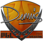 Sticker | dennis (Foil) | Krakow 2017 image