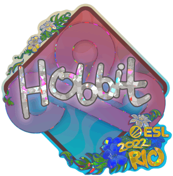 Sticker | Hobbit (brokatowa) | Rio 2022