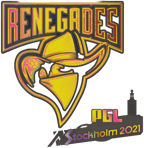 Sticker | Renegades (Holo) | Stockholm 2021