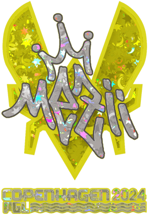Sticker | mezii (Glitzer) | Kopenhagen 2024