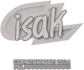 Sticker | isak | Copenhagen 2024 image