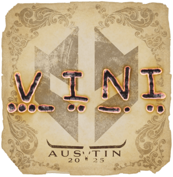 Sticker | VINI | Austin 2025