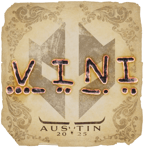 Sticker | VINI | Austin 2025