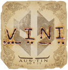 Sticker | VINI | Austin 2025 Sticker | VINI | Austin 2025 image