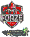 Sticker | forZe eSports (Glitter) | Antwerp 2022