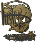 Sticker | buster (Gold) | Antwerp 2022