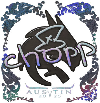 Sticker | chopper(彩光)| Austin 2025