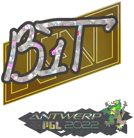 Sticker | b1t (Glitter) | Antwerp 2022 image