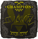 Sticker | FlameZ (Foil, Champion) | Austin 2025 image