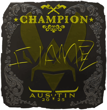 Sticker | flameZ (Glanz, Meister) | Austin 2025