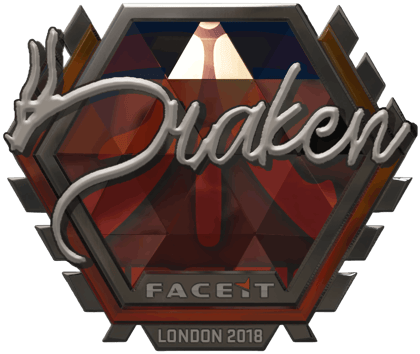 Sticker | draken (Foil) | London 2018