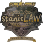 Sticker | stanislaw (Gold) | Berlin 2019 image