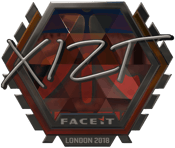 Sticker | Xizt (Foil) | London 2018