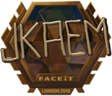 Sticker | jkaem (Gold) | London 2018 image