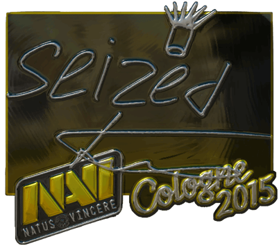 Sticker | seized (ฟอยล์) | Cologne 2015