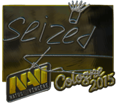 Sticker | seized (Foil) | Cologne 2015