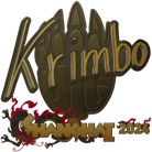 Sticker | Krimbo (Gold) | Shanghai 2024 image