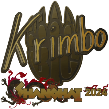 Sticker | Krimbo (Vàng) | Thượng Hải 2024