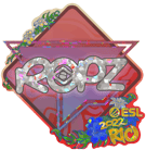 Sticker | ropz (Glitter) | Rio 2022 image