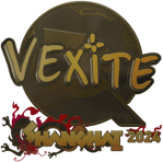 Sticker | vexite (Gold) | Shanghai 2024