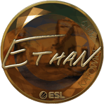 Sticker | Ethan (Gold) | Katowice 2019