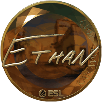 Sticker | Ethan (Gold) | Katowice 2019