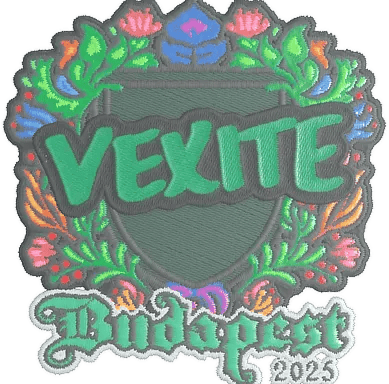 Çıkartma | vexite (Nakışlı) | Budapeşte 2025